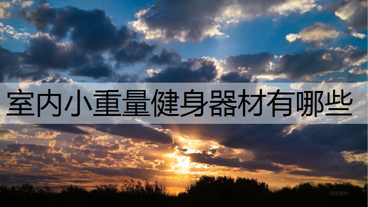 室内小重量健身器材有哪些
